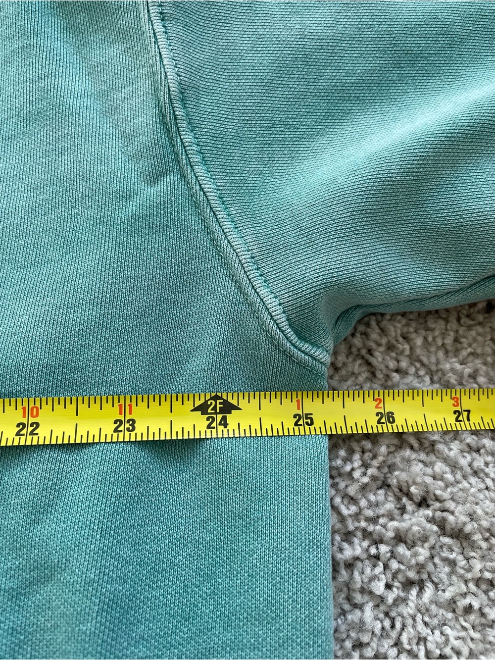Comfort Colors Bethany Beach Sweatshirt Seafoam Green Size XL - Picture 6 of 7